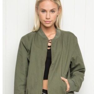 Brandy Melville Bomber Jacket